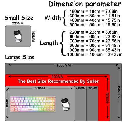 Kawaii Girl Evernight March 7th Mouse Pad Honkai Star Rail Gaming Anime Mousepad Non-slip Desk Mat Large Protector Keyboard Pads