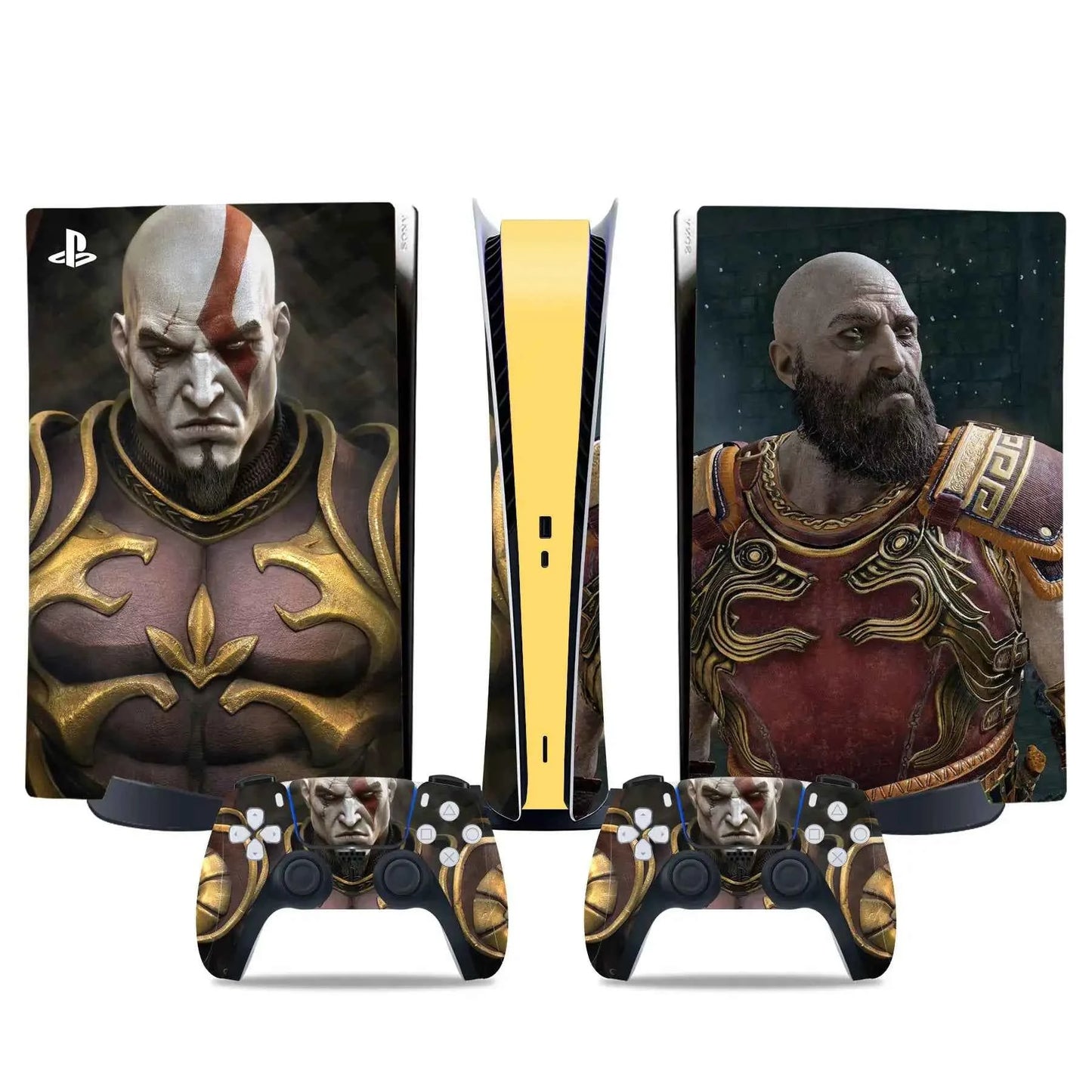 God war PS5 digital edition Skin Sticker Decal Cover for PS5 digital Console and 2 Controllers PS5 Skin Sticker