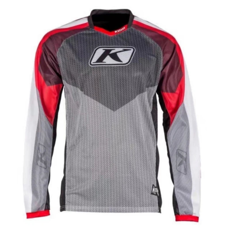 KLTM Retro Motocross Jerseys Motorcycle Mountain Bike Cycling Clothing Summer BMX DH MTB T-Shirt Bicycles Clothes Woman Men's