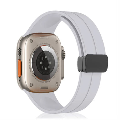 Magnetic Strap For Apple watch ultra 2 band 49mm Silicone Bracelet iWatch Series 9 7 8 6 5 4 3 se 44mm 45mm 40mm 41mm 42mm 38mm