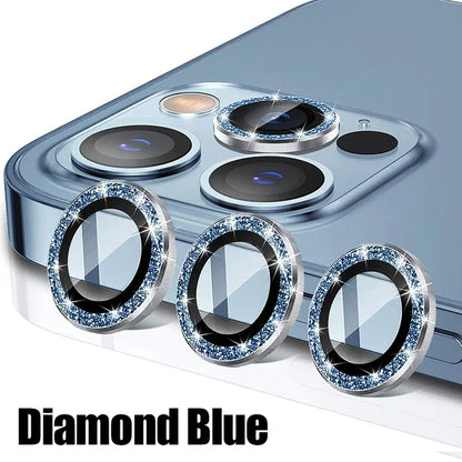 1 Set Metal Ring Glass Camera Lens Protector For IPhone 14 15 16 Pro Max 16 Plus 16Pro 15Pro 14Pro IPhone14 Cover Accessories