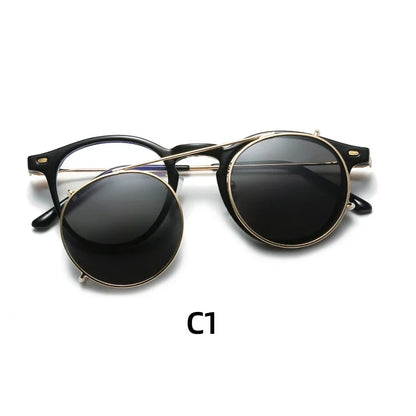 Driver Goggles Fashion Polarized Sunglasses Trend Outing Sunglasses Set Glasses Shading Street Shooting Sunglasses for Men