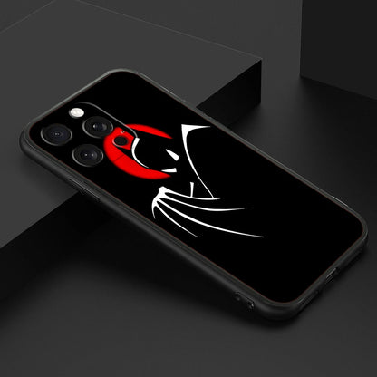 B-Batmans Art Popular Cool For iPhone 15 14 13 12 11 XS XR X 8 7 SE Pro Max Plus Mini Black Soft Phone Case