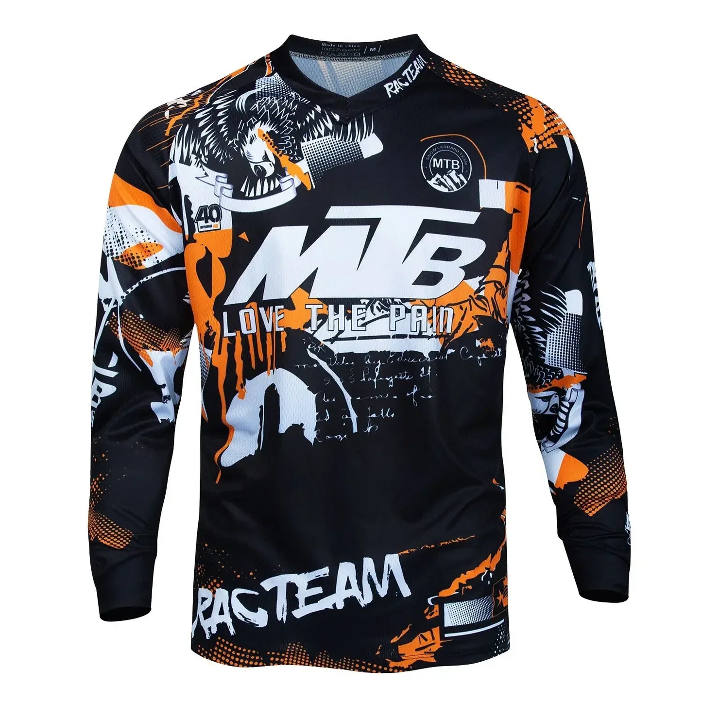 New Downhill Men Mountain Bike Jersey Racing T-Shirt Bicycle Cycling Long Sleeve Sports Shirt Motorsport Motorcycle Motocross