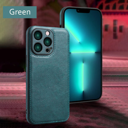 Soft Leather Case for iPhone 15 14 13 12 11 16 Pro Max XR XS Max 7 8 Plus Ultra Thin Lens Protection iphone16 16Pro Cover Coque - ST Superstore