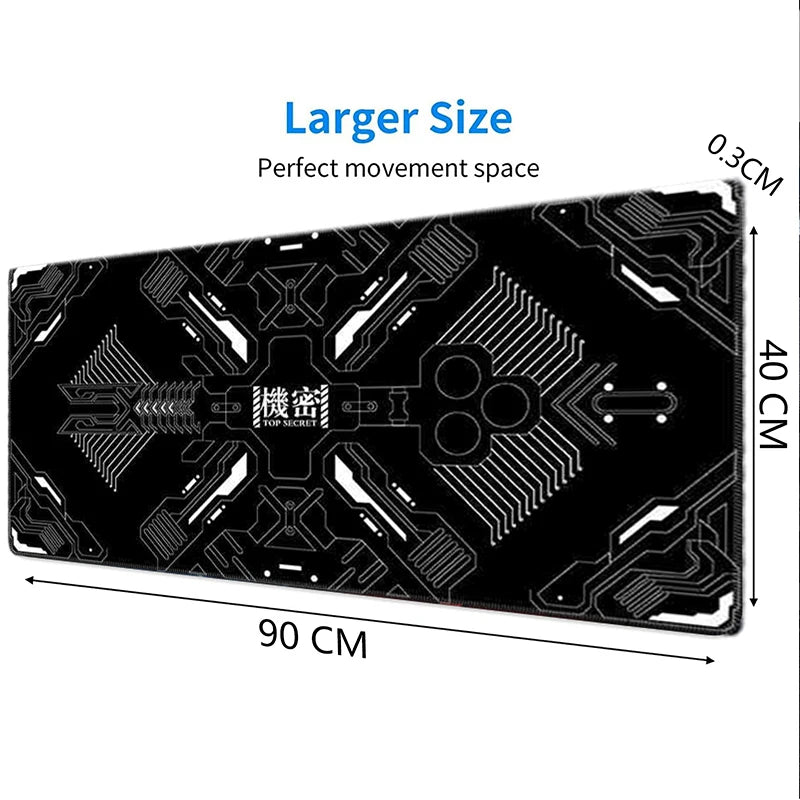 XXL Keyboard Mouse Pad Extra Large Male Gaming Esports Keyboard Pad EVA Laptop Desk Pad Mouse Pad Accessories For Office Game