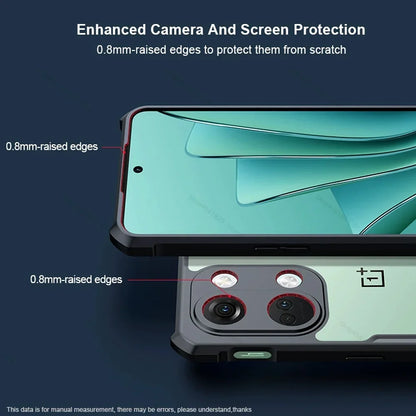 Acrylic Clear Hard PC Back Cover For Oneplus Nord 3 Case Camera Shockproof Funda One Plus Nord3 CE 3 Lite N30 CE3 5G Phone Capas