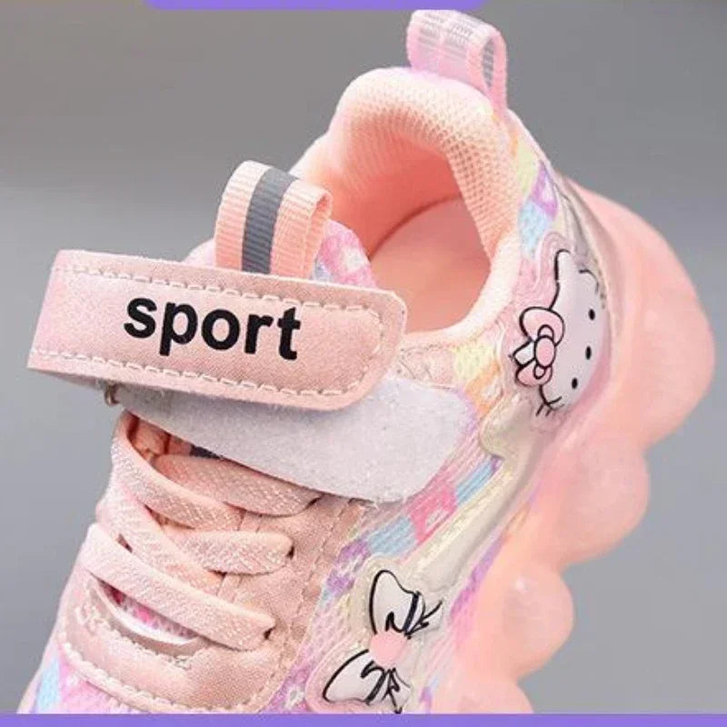 2025 NEW  Design Casual Shoes for Baby Girl Children Led Light Sneakers Kids Anti-slip Shoes Toddler Walking Shoes - ST Superstore
