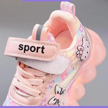 2025 NEW  Design Casual Shoes for Baby Girl Children Led Light Sneakers Kids Anti-slip Shoes Toddler Walking Shoes - ST Superstore