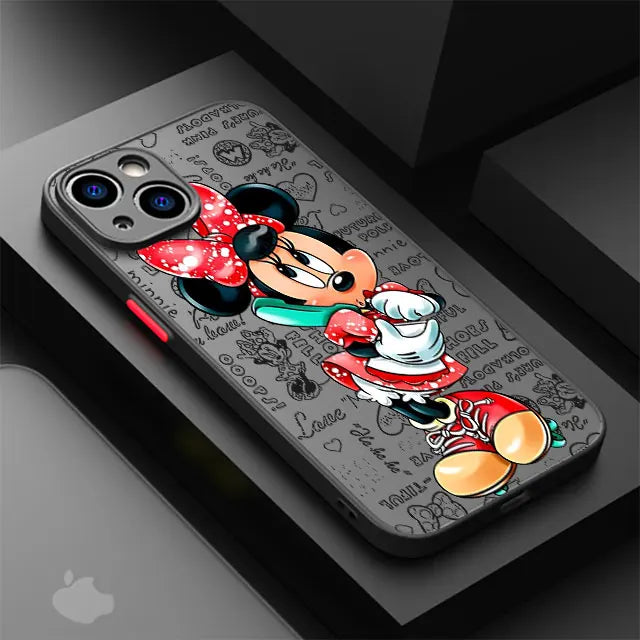 Love Phone Case for Apple iPhone 15 16 Pro Max 13 14 Plus 12 Mini 11 Pro XR 8 SE 7 6S XS MAX Matte Cover