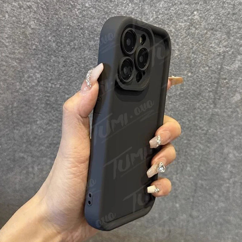 Oil Painting P-Pokemon Case for iPhone 14 15 Pro Max 13 12 11 X XS XR 7 8 Plus SE 2020 Shockproof Soft Silicone Protective Cover