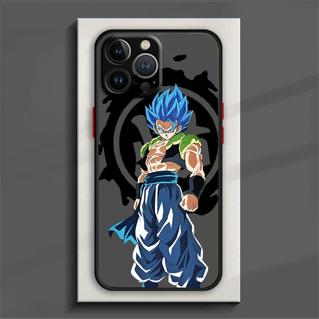 Phone Case For iPhone 16 15 14 13 12 11 Mini Pro Max X XR XSMax 7 8 Plus Matte For D-Dragons Balls Gokus Transparent Back Cover