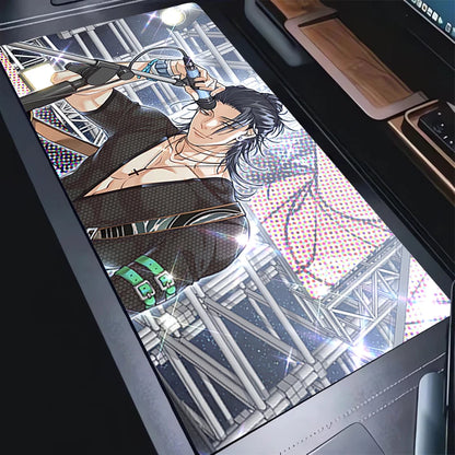 Mouse Pad Jujutsu Kaisen Geto Non-Slip Large Gaming Rubber Mouse Computer Keyboard Mats Game player accessories PC carpet XL XXL