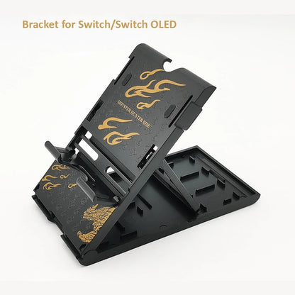 Monster Hunter Storage Bag for NS Switch OLED Carrying Case Protective Shell  for NS Switch OLED Game Accessories
