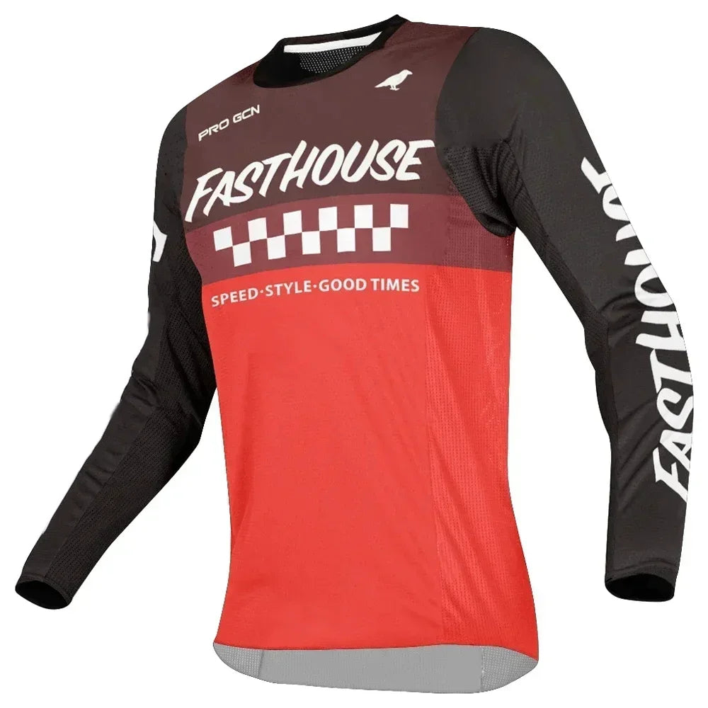 Men's Off-Road Mountain Motocross Downhill MTB Jersey