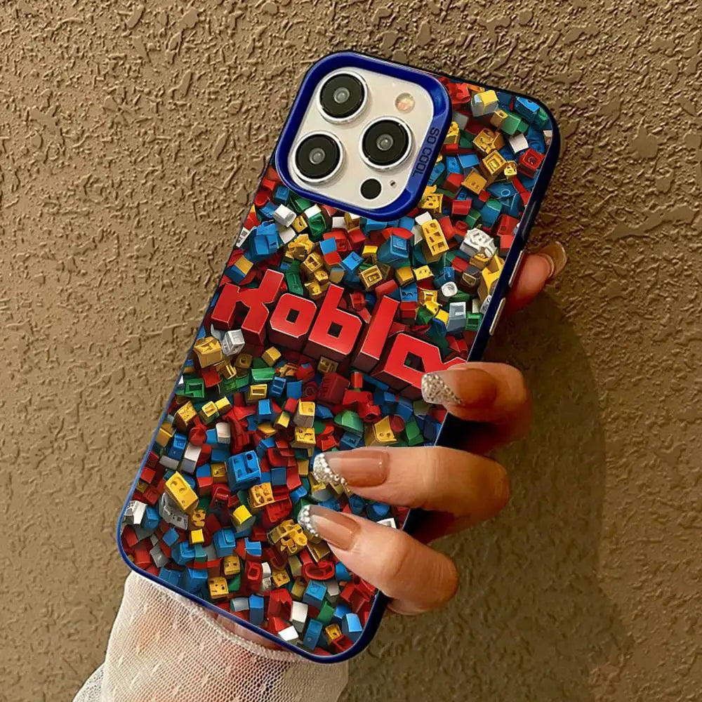 Roblox-Inspired Phone Case for iPhone 11–17 Pro Max and Plus