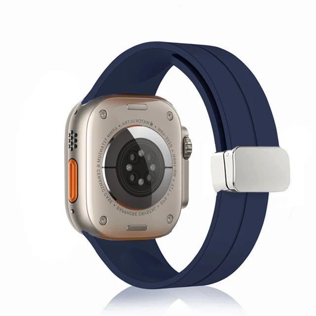 Magnetic Strap For watch ultra 2 band 49mm Silicone Bracelet iWatch Series 9 7 8 6 5 4 3 se 44mm 45mm 40mm 41mm 42mm 38mm