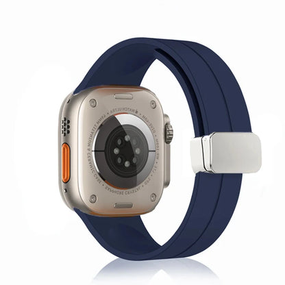 Magnetic Strap For Apple watch ultra 2 band 49mm Silicone Bracelet iWatch Series 9 7 8 6 5 4 3 se 44mm 45mm 40mm 41mm 42mm 38mm