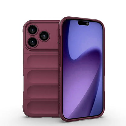 Shockproof Liquid Silicone Protective Phone Case for iPhone 11–17 Series (Air, Pro, Max, Plus)