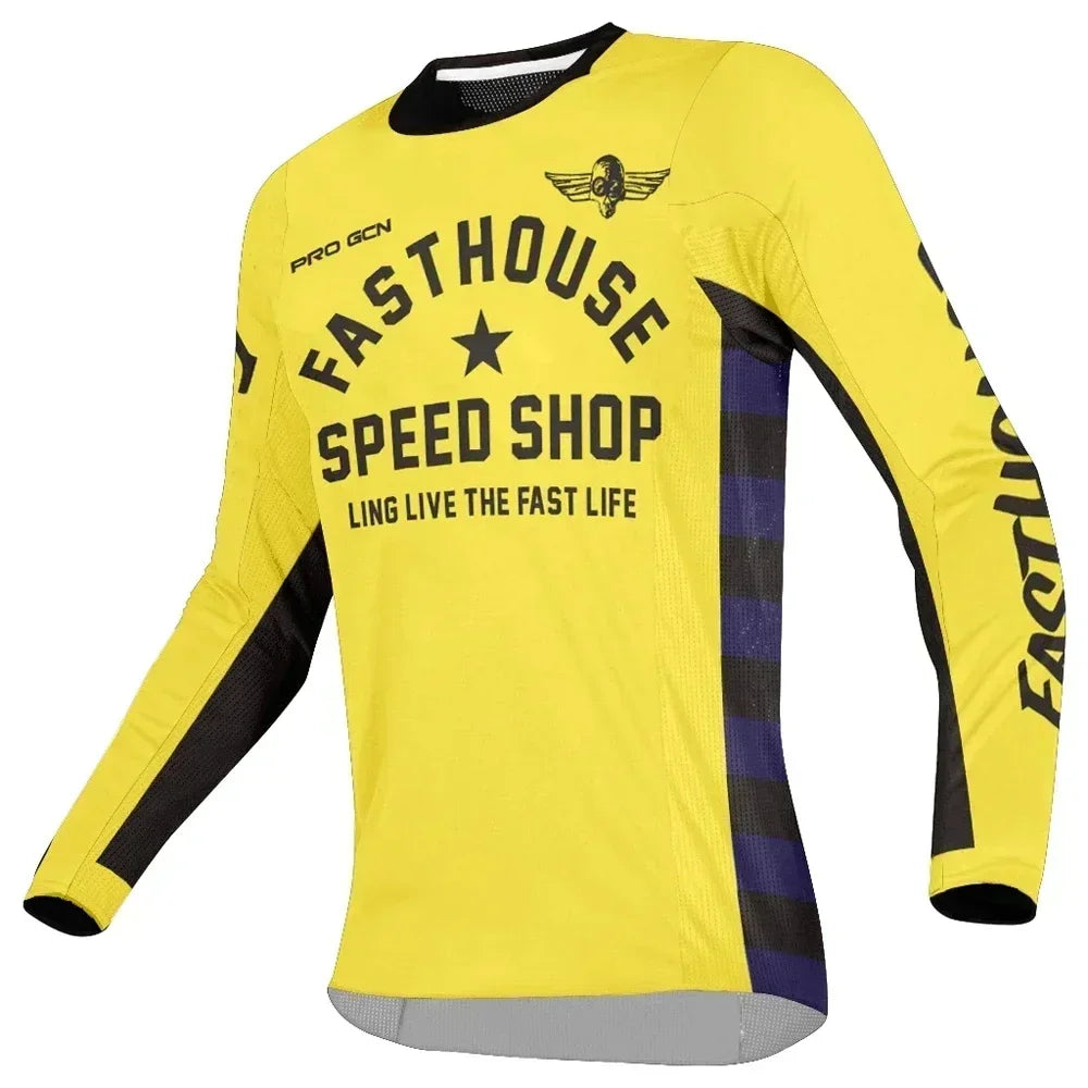 Men's Off-Road Mountain Motocross Downhill MTB Jersey