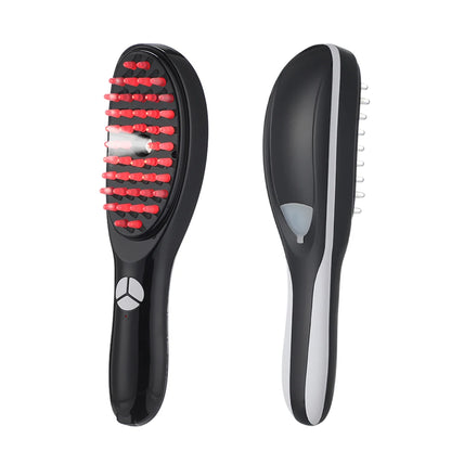 Electric Massage Comb Vibration Hair Massage Scalp Brush Red Light Hair Growth Massager Liquid Oil Applicator Anti Hair Loss