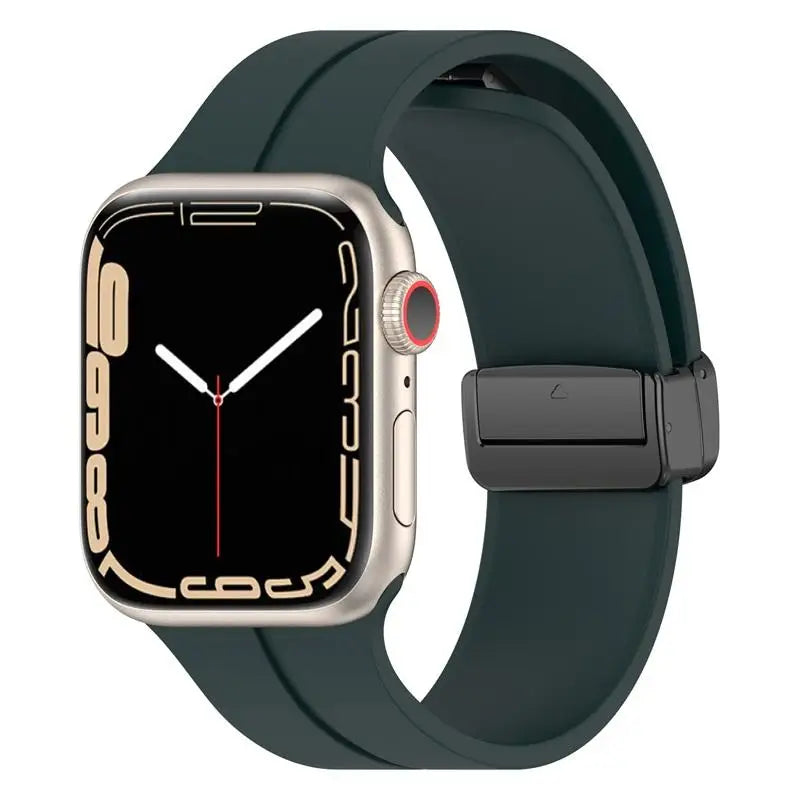 Magnetic Strap For watch ultra 2 band 49mm Silicone Bracelet iWatch Series 9 7 8 6 5 4 3 se 44mm 45mm 40mm 41mm 42mm 38mm