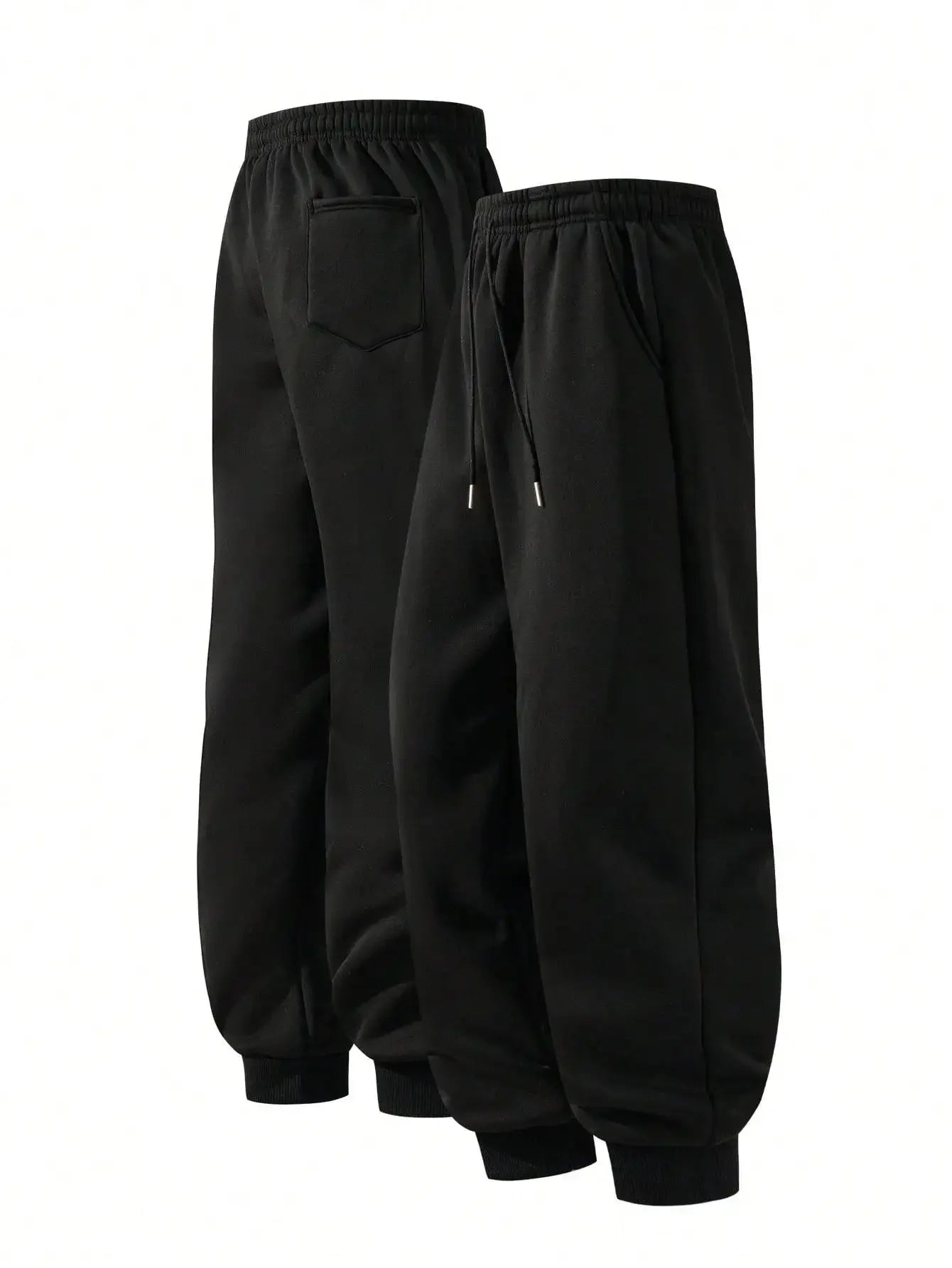 Goku Print New Streetwear 2025 Mens High Waist Cotton Pants Wide Leg Trousers Loose Fit Casual Breathable Sweatpants