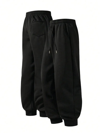 Goku Print New Streetwear 2025 Mens High Waist Cotton Pants Wide Leg Trousers Loose Fit Casual Breathable Sweatpants