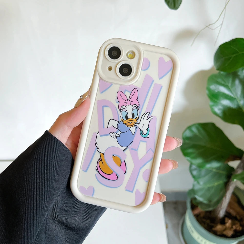 Cute Painting Phone Case For iPhone 14 Plus 15 Pro Max 11 12 13 Mini XR X XS 7 8 SE 2020