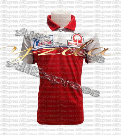 Eccstar_Suzuki_Sotogp Racing Team Polo Shirt Motorcycle Racing T-shirt Men's and Women's Outdoor Sports Leisure Speed Drying